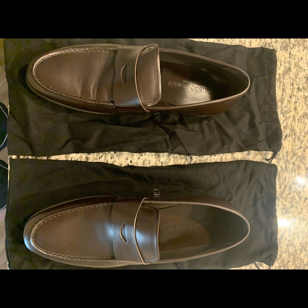 Men’s Armani loafers